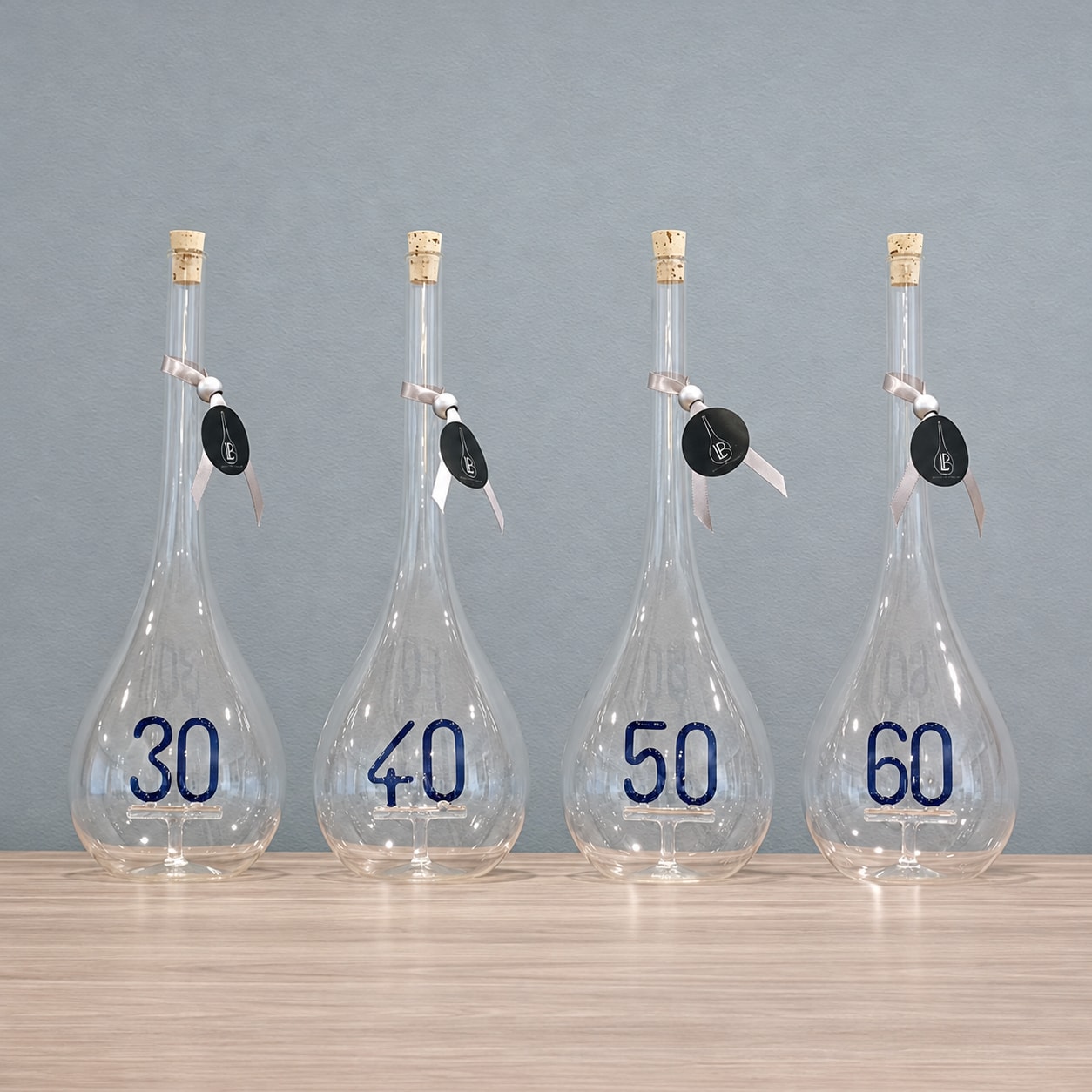 Botol bermotif peringatan